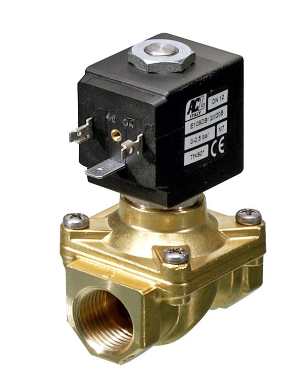2/2 Zwangsgesteuertes Magnetventil NC 3/8&quot;E108CV12SA/52E-230/50 27W
