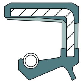 FKM-Radialwellendichtringe AS11 Wellen-Ø36-50mm