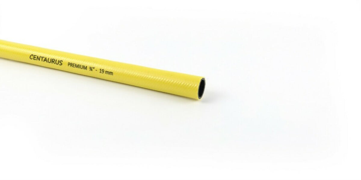 Gelber PVC-Bewässerungsschaluch 12/36BAR