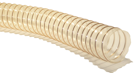 PU-Schlauche-Absaugschlauch mit PVC-Spirale & Antistatik-Draht mittel Wandstärke: 0.4mm
