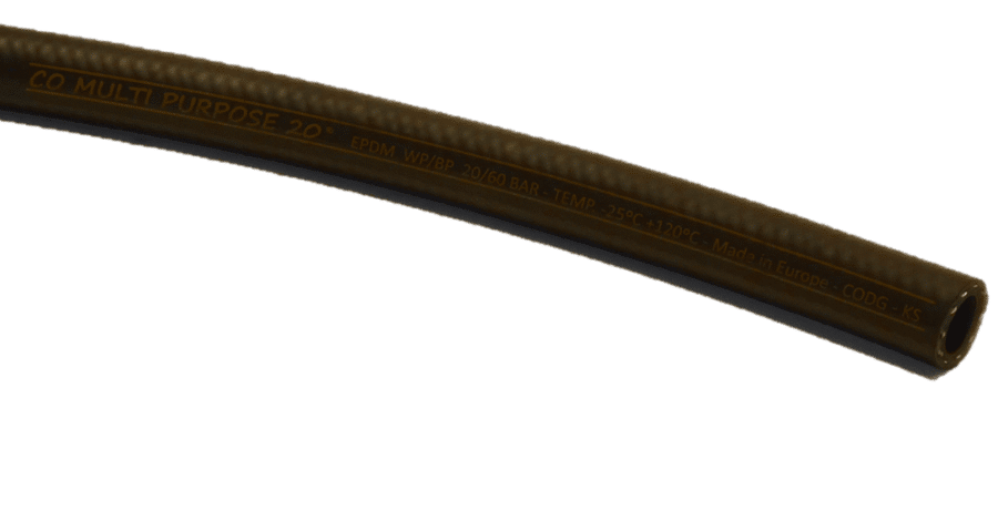 Multischlauch/20 EPDM/EPDM ISO1307 WP/BP 20/60 BAR -20C/+120°C