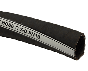 Saug- und Druckschlauch EPDM R<10⁶ Ω-WP/BP 10/30 BAR -30°C/+120°C